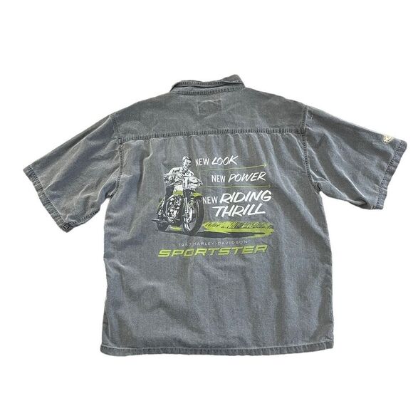HARLEY DAVIDSON Limited Edition Nostalgia Series Sportster Shirt Size XXL - Picture 1 of 6